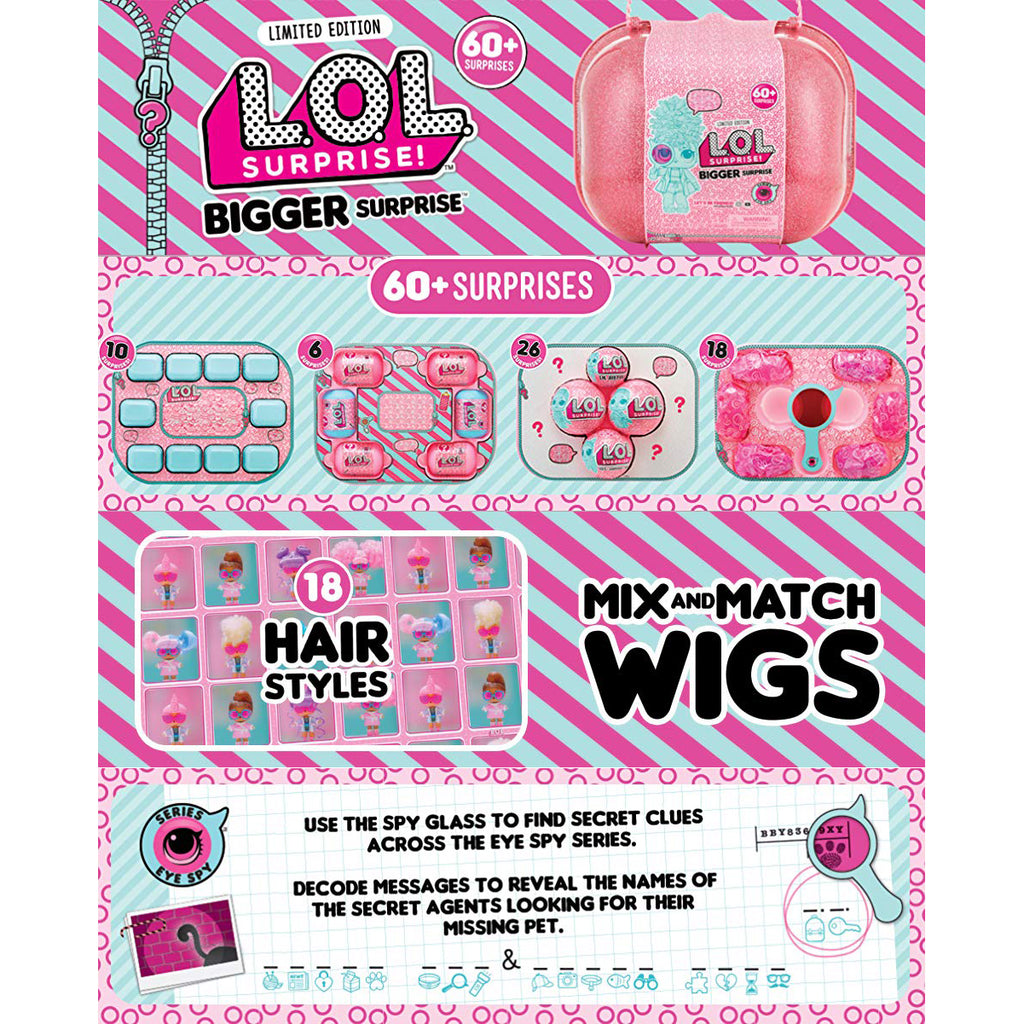 L.O.L. Surprise! Bigger Surprise with 60+ Surprises