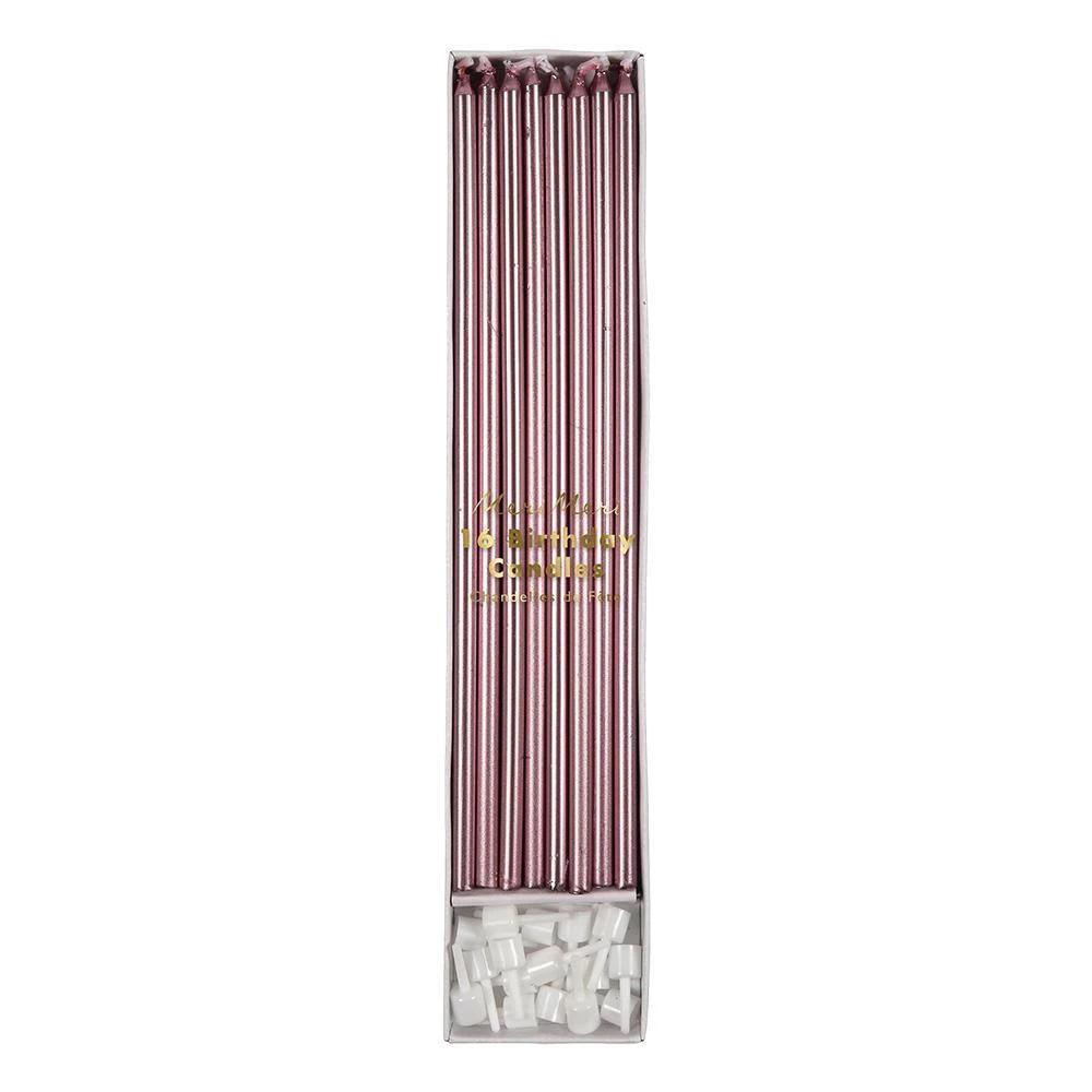 meri-meri-metallic-pink-long-candles-18cm-pack-of-16-1