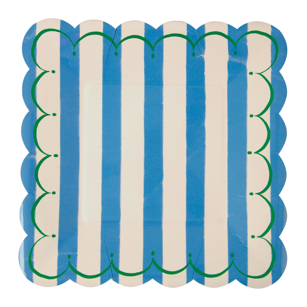 Toot Sweet Blue Large Plates - Pack of 12